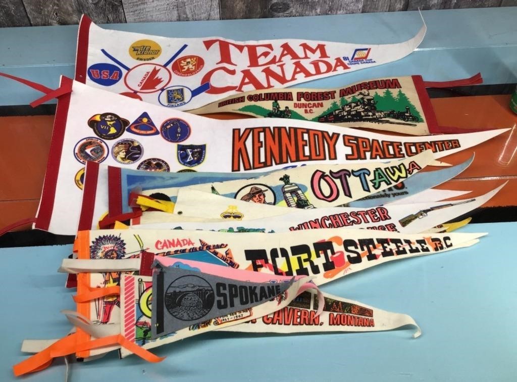 Vtg. pennants