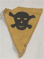 RARE  World War II Skull GAS Warning Flag
4.5