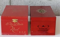 Two Vintage Cigar Boxes