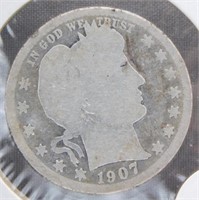 1907 Liberty Head Quarter.