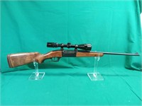 Savage 99E, 243 win lever action rifle. With