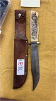 Tug-stag hunting knife