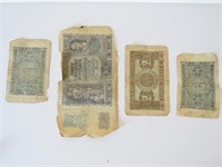 GROUP OF OLD POLISH PAPER MONEY