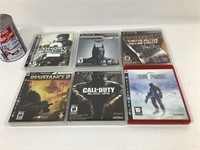6 jeux PS3 dont Call of Duty, Batman