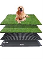 Dog Grass Pad & Tray  Indoor/Outdoor Potty Pad