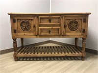 Texas Star Western Sideboard Console Table 54"