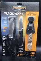 Wagoner knife set in box