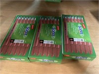 set of 36 new red pens Sonix staples medium pt