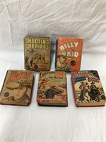 (5) Big Little Western Books, 4 1/2”T