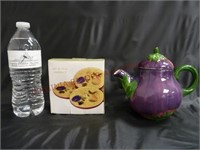 Fruit Drink Coasters & Veggie Tea Pot