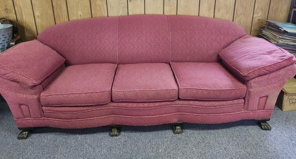 3 seat couch, antique,
