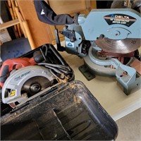 Delta Compound Miter Saw  and BD Fire Storm 13amp