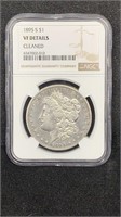 Key: 1895-S NGC VF Details Silver Morgan Dollar,