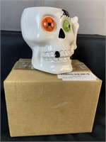 4 NIB Spooky Skeleton Skull