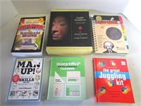 Lot of 6 Unique Books, Meditation, DIY, Juggling