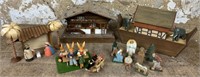 German Noah's ark, Nativity, etc.