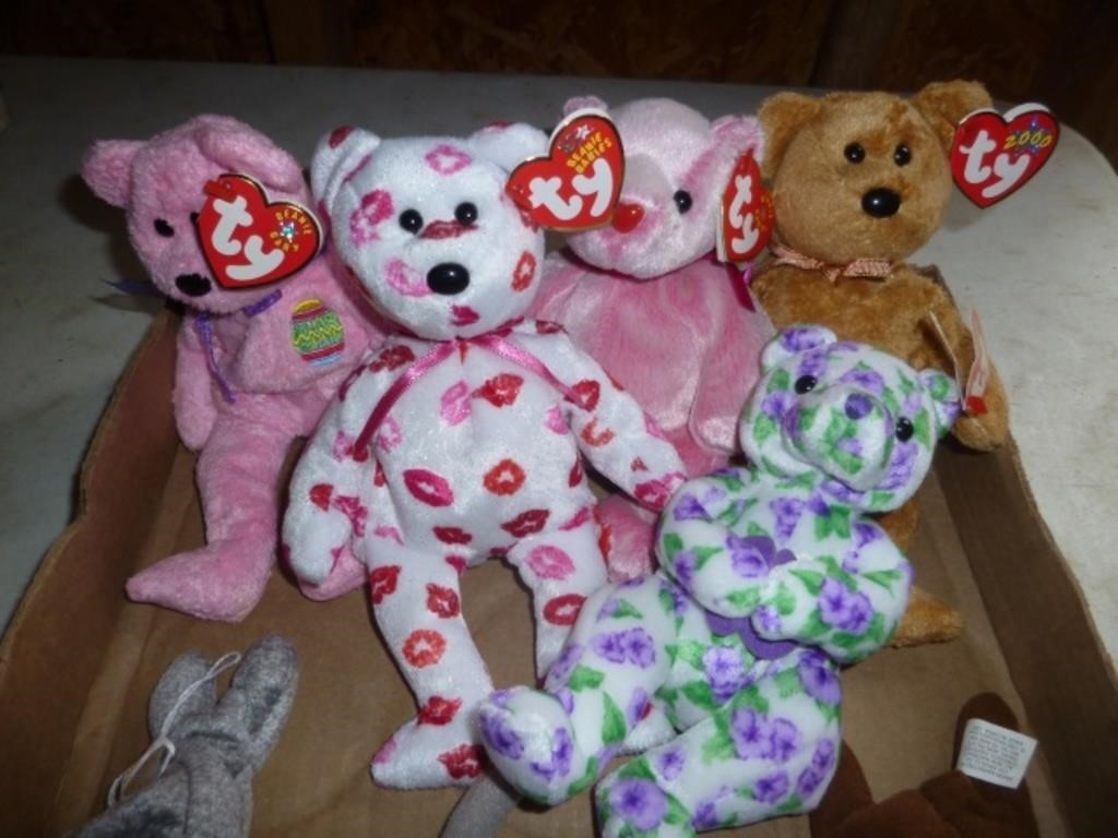 Ty Beanie Baby Collection - 12pc with Bears