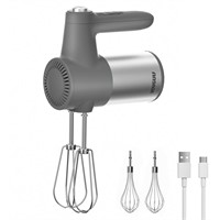 Cordless Hand Mixer with Digital Display 7 Speed R