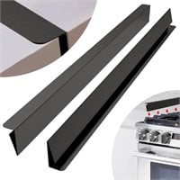 $30  25.5 Black Stove Counter Gap Cover 2 Pack
