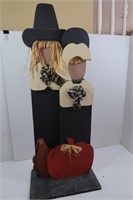 Wooden Amish Fall Decor -40"H