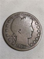 1900 Barber Half Dollar