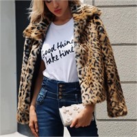 NWT AliExpress LANSHIFEI Hot Selling Faux Fur Coat