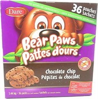 Dare Bear Paws Chocolate Chip Soft-baked Cookies,
