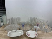 Lot of glassware