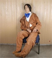 Davy Crockett Mannequin