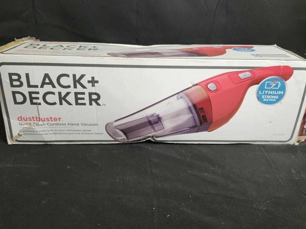 Black & Decker Dust Buster Cordless Hand Vacuum