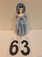 Blue Napkin Doll W/ Gem Eyes