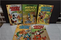 Lot of 5 Gladstone Comics Disney Mickey Mouse