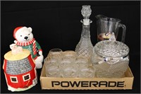 Pressed Glassware & Cookie Jars