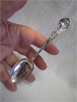 Ornate Sterling Silver Spoon 5&3/8"