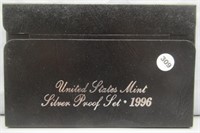 1996 US Mint Silver Proof Set.