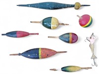 Assorted Vintage Fishing Floats