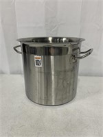 LARGE INDUSTRIAL POT APRX 10IN DEEP USED