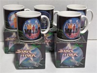 (X) Star Trek Character Mugs.