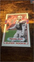 Topps Michael Irvin Wide Receiver Super Rookie Dal