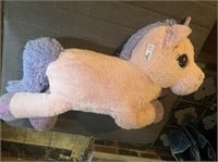 Large stuffed Pink unicorn