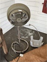 FAN AND TWO STEP STOOLS