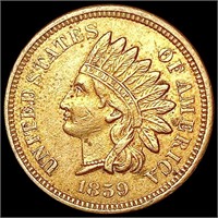 1859 Indian Head Cent CLOSELY UNCIRCULATED