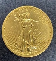 1915 Saint-Gaudens $20 Gold Coin