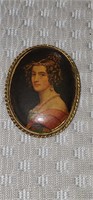 Victorian Portrait Brooch