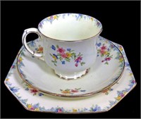 (3pc) Paragon Porcelain Teacup, Saucer, Dish