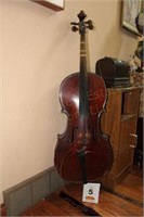 Cello (Needs Work), 44" Tall x 14" Wide