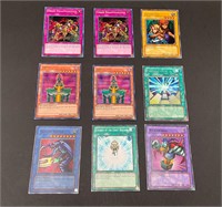 Lot of 9 Yu-Gi-Oh! Collector Cards (English)