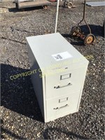 TWO DRAWER STEEL FILE CABINET