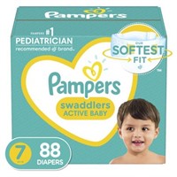 Pampers Swaddlers Diapers 88 count
