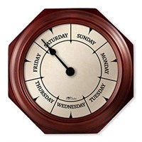 DayClocks Classic Day of The Week Wall Clock with